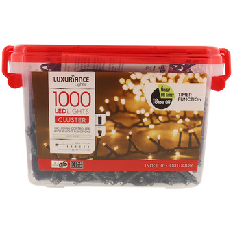 Action Iluminación navideña luxuriance lights cluster oferta