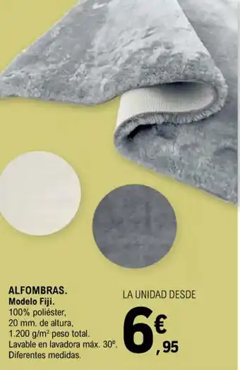 E.Leclerc Alfombras Modelo Fiji oferta