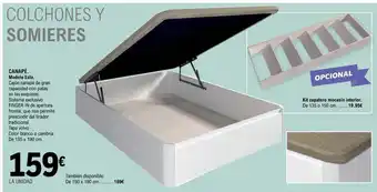 E.Leclerc Canapé Modelo Esla oferta