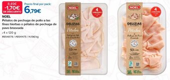 Costco Noel Pétalos de Pechuga de Pollo a Las Finas Hierbas oferta