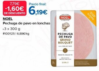 Costco Noel Pechuga de Pavo En Lonchas oferta