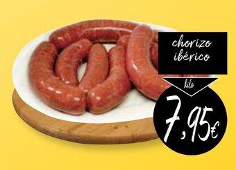 Supermercados Piedra Chorizo Iberico oferta