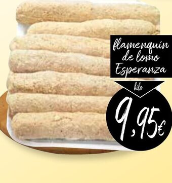 Supermercados Piedra Flamenquin de Lomo Esperanza oferta