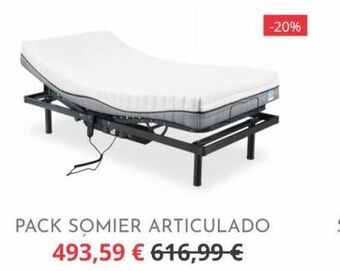 Hogarium Somier articulado oferta