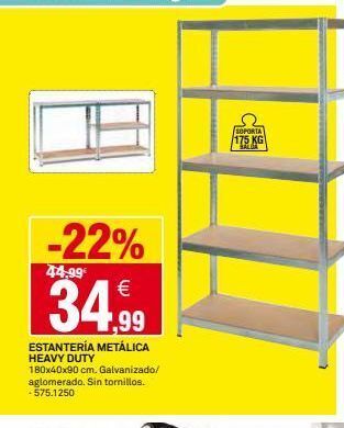Bricoking Estantería metálica oferta