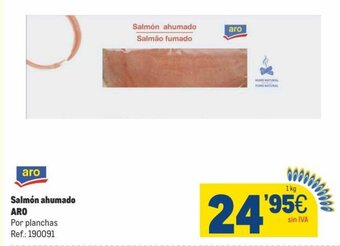 Makro Salmón Ahumado ARO oferta