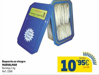 Makro Boquerón en Vinagre Marvalmar oferta