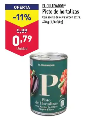 ALDI Pisto de Hortalizas oferta