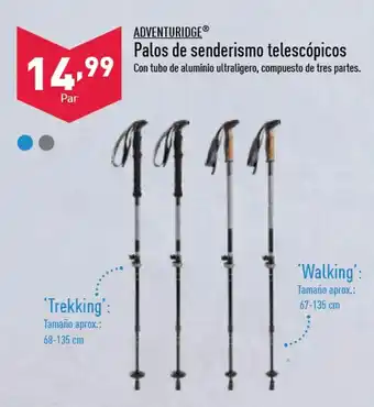 ALDI Palos de Senderismo Telescópicos oferta