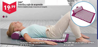 ALDI Esterilla y Cojin de Acupresión oferta