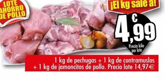 Unide Supermercados Lote ahorro de pollo oferta