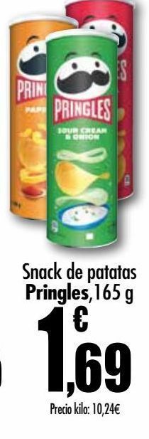 Unide Supermercados Snack de patatas pringles oferta