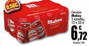Unide Supermercados Cerveza mahou 5 estrellas oferta