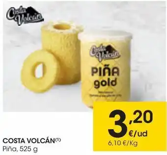 Eroski Costa volcan piña 525 g oferta