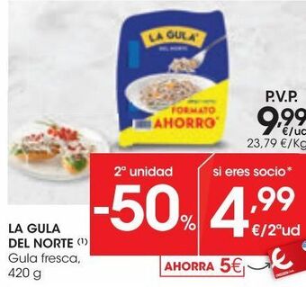 Eroski La gula del norte gula fresca 420 g oferta