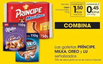 Eroski Oreo crunchy bites 110 g oferta