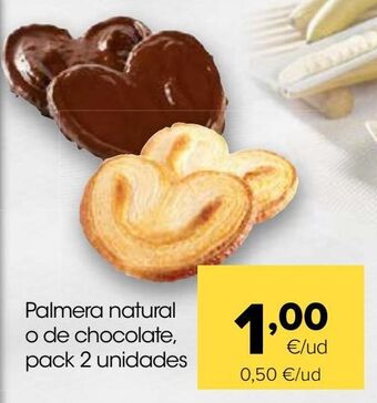 Autoservicios Familia Palmeras de hojaldre oferta