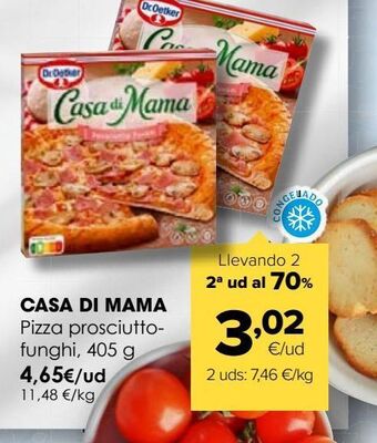 Autoservicios Familia Pizza casa di mama oferta