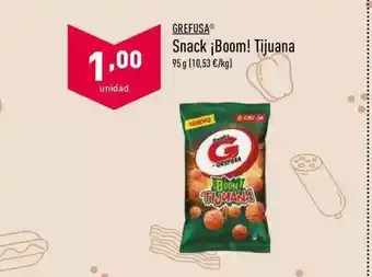 ALDI Grefusa Snack ¡Boom! Tijuana 95g oferta
