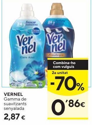 Caprabo Suavizante vernel oferta