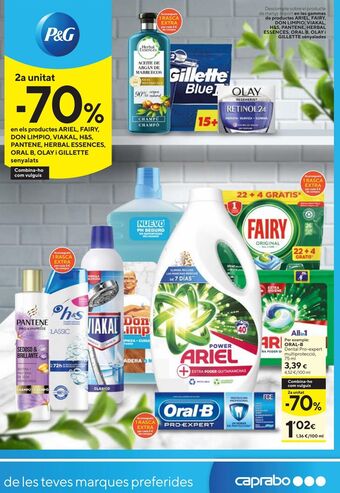 Caprabo Dentífrico oral b oferta