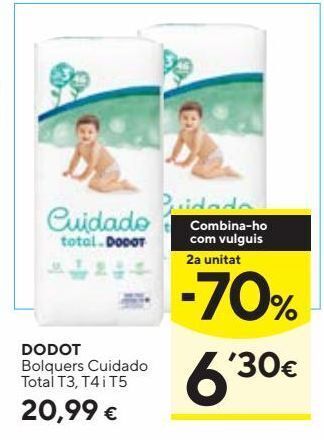 Caprabo Pañales dodot oferta