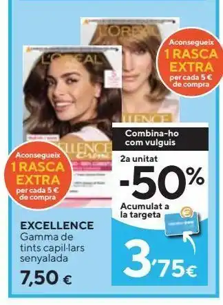 Caprabo Tinte de pelo excellence oferta