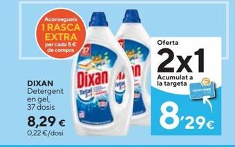 Caprabo Detergente gel dixan oferta