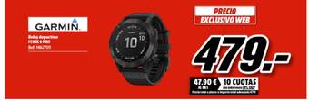 MediaMarkt Garmin Reloj Deportivo Fenix 6 Pro oferta