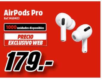 MediaMarkt AirPods Pro oferta