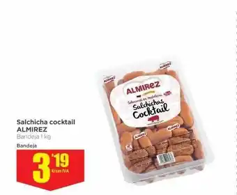 Makro Almirez Salchica Cocktail 1kg oferta