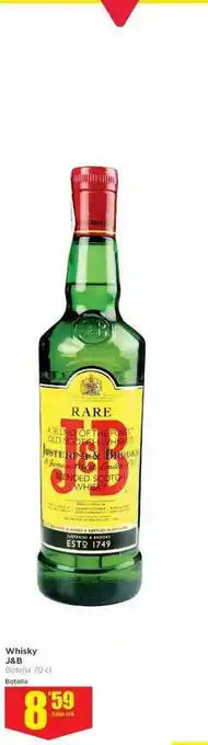 Makro J&B Whisky 70cl oferta