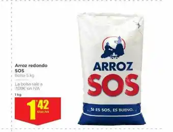 Makro Sos Arroz Redondo Bolsa 5kg oferta
