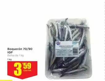 Makro Boquerón 70/90 IQF 1kg oferta