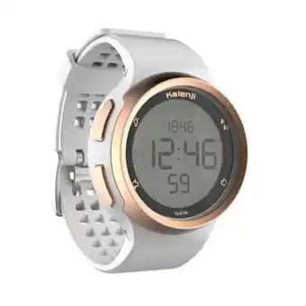 Decathlon Reloj digital running cronómetro w900 blanco oferta