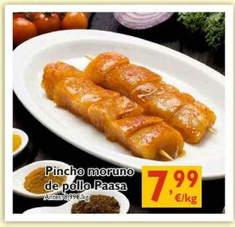 Cash Ecofamilia Pincho Moruno De Pollo Paasa oferta