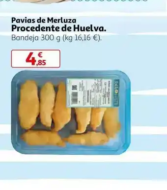 Alcampo Pavias De Merluza Procedente De Huelva 300g oferta