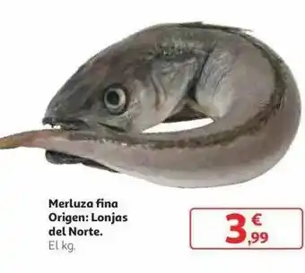 Alcampo Merluzo Fina oferta