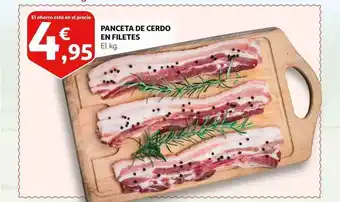 Alcampo Panceta De Cerdo En Filetes oferta