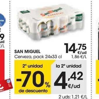 Eroski Cerveza oferta