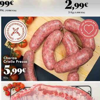 Gadis Chorizo oferta