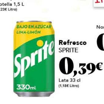 Gadis Refresco sprite oferta