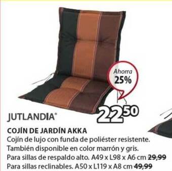 JYSK Jutlandia Cojín De Jardín Akka oferta