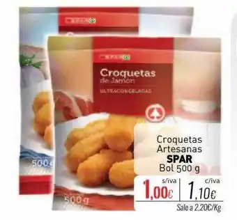 Cuevas Cash Croquetas artesanas spar oferta
