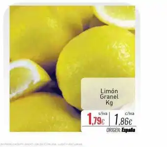 Cuevas Cash Limón granel oferta