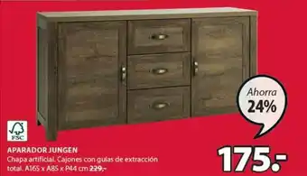 JYSK Jungen Aparador A165 x A85 x P44cm oferta