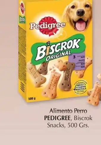 Cash Barea Pedigree Alimento Perro , Biscrok Snacks 500grs oferta