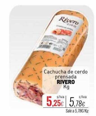 Cuevas Cash Cachucha de cerdo prensada rivero oferta