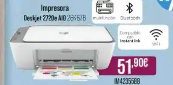 MR Micro Impresora Deskjet 2720E Aio oferta