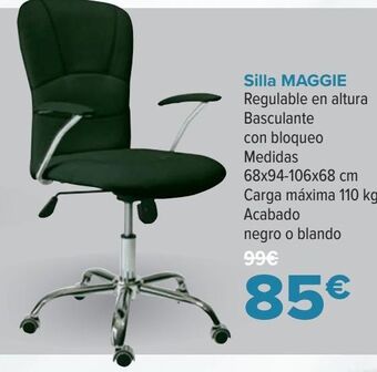 Carrefour Silla maggie oferta